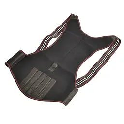 Магнітний корсет Back Support Belt XL, ортопедичний бандаж для спини та попереку, коректор постави - мініатюра 4