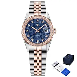 Годинник Pagani Design PD-1794L Silver-Rose Gold-Blue