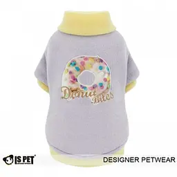 Толстовка для собак "Donut Bites sweater" фіолетовий M Is Pet zoo0005761
