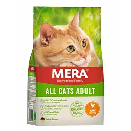 Беззерновий сухий корм для котів всіх порід з куркою MERA Catts Catts Chicken 400 г