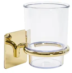 Склянка для зубних щіток Rea 322189 gold REA-77063, Золотий - мініатюра 2