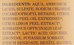 Шампунь і гель для душу 2 в 1 Bioearth Citrus Fruits Shampoo & Body Wash 500 мл - мініатюра 3