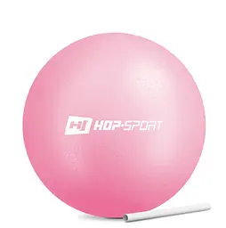 Фітбол Hop-Sport 25см рожевий - мініатюра 6