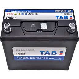 Акумулятор автомобільний TAB 55 Ah/12V Polar S Euro Japan (246 855) - мініатюра 2