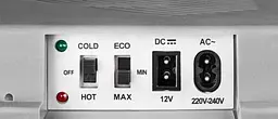 Автохолодильник ECG AC 3022 HC Dual 28л - мініатюра 9