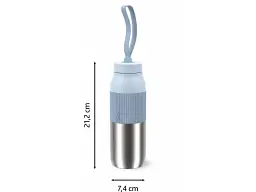 Термопляшка Tefal BeYou Twist Screw Lid 500 мл Blue (N2194010) - мініатюра 2