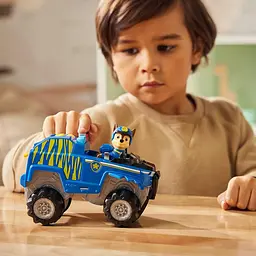 Великий рятувальний автомобіль-трансформер Spin Master PAW Patrol Джунглі Цуценячий патруль з водієм Гонщик (SM17776/0594) - мініатюра 8