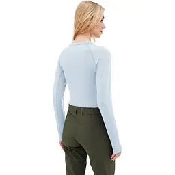 Футболка жіноча Turbat Hike Lite LS Woman S Світло-сірий - мініатюра 2