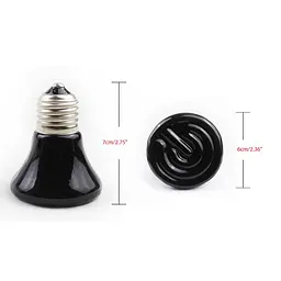 Керамічний випромінювач тепла Repti-Zoo Ceramic Heat 25W (DL46025) - мініатюра 2