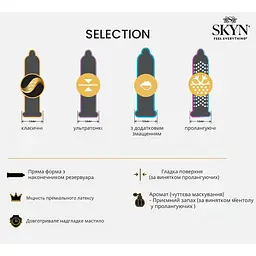 Презервативи Skyn Selection 12 шт. (ROZ6501053529) - мініатюра 4