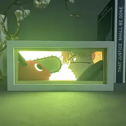 Світильник нічник 3D Людина Бензопила Денджі Chainsaw Man Denji 20 см NL3D CM DNP