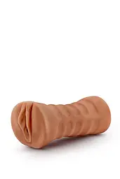 Мастурбатор Blush M For Men Julieta з вібрацією коричневий - мініатюра 3
