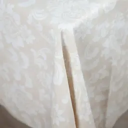 Скатертина Panama водовідштовхувальна Beige Lilia, 180x220