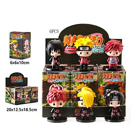 Колекційні фігурки Naruto у стилі чибі, набір 6 штук (LZDH031) в асортименті