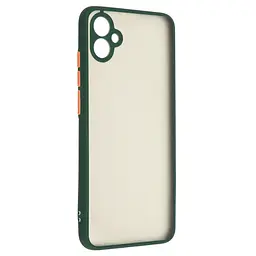 Чехол-накладка для Samsung Galaxy A04e (A042)/M04 (M045)/F04, Frosted Matte, зеленый, противоударный чехол с защитой всего корпуса, термополиуретан TPU + поликарбонат PC, ArmorStandart (ARM66702)