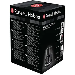Кавоварка Russell Hobbs Honeycomb крапельна 1.25 л чорна (27011-56) - мініатюра 3
