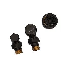 Комплект для підключення радіатора Koer 1/2" кутовий з термоголовкою SET-24 KR5283 - мініатюра 6