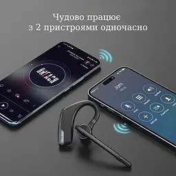 Гарнітура Bluetooth New Bee NB-M51 Black (NB-M51-EN) - мініатюра 5
