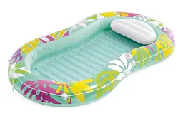Матрац надувний шезлонг для плавання Intex Oasis 57803 розмір 196x112x23 см - мініатюра 3
