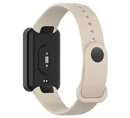 Силіконовий ремінець Primo для фітнес браслета Xiaomi Redmi Smart Band Pro (M2101B1/BHR5501GL) Ivory - мініатюра 3