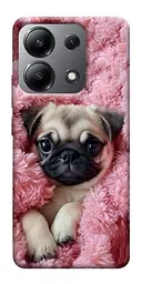 TPU чохол Demsky Мопс у ніжностях для Xiaomi Redmi Note 13 4G