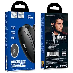 Bluetooth гарнитура ORIG Hoco E46 Black - мініатюра 4