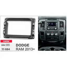 Перехідна рамка Dodge Ram Carav 11-684 - мініатюра 4