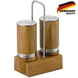 Набір млинків для солі та перцю Kela Kauri, 19х7 см, 2 шт. (00000021296) - мініатюра 2