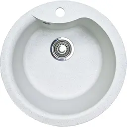 Кухонна мийка Adamant WAVE old stone d 485x210 мм, без крила d 48