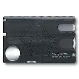 Ніж Victorinox Swisscard Nailcare 82х54х4мм,12функ,чорн.прозор - мініатюра 2