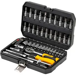 Набір ручного інструменту MasterTool 78-2047 1/4" набір 46 предметів