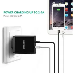 Кабель Ugreen USB Type A - Apple Lightning 1 м MFi Black (US155/80822) - мініатюра 5