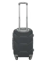 Валіза маленька S ABS-пластик Milano bag 147M 55×38×23см 45л Сірий - мініатюра 3