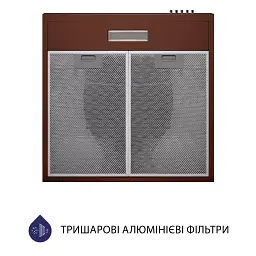 Витяжка плоска Minola HPL 513 BR - мініатюра 5