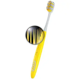 Зубна щітка Biomed Silver Medium жовта - мініатюра 3