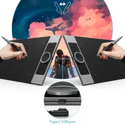 Графічний планшет XP-Pen Deco Pro Black (Deco Pro M) - мініатюра 8