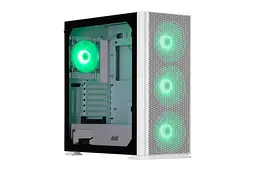 2E Gaming Корпус Vertex GI01W без БЖ 2xUSB3.0, 1xUSBType-C, 3x140мм ARGB, 1x120мм ARGB, VGA 380мм, LCS ready, контролер з пультом, TG Side Panel, EATX, білий - мініатюра 3
