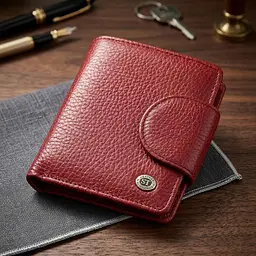 Гаманець жіночий ST Leather 18499 (ST415) невеликий червоний