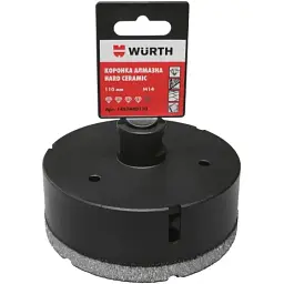 Коронка алмазна Wurth Hard Ceramic 110 мм M14 (1457440110) - мініатюра 2