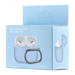 Чохол Silicone Case 1,2mm для AirPods Pro Sky синій - мініатюра 2