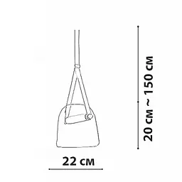 Підвісний світильник Friendlylight Belt PD FL3091 - мініатюра 5