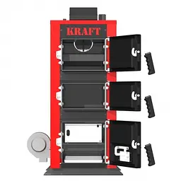Твердопаливний котел Kraft серія К 12 з ручним керуванням - мініатюра 8
