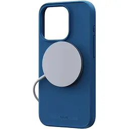 Чохол-накладка Njord 100% GRS MagSafe Case Blue для iPhone 15 Pro (NA53GR10) - мініатюра 4