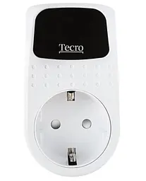 Реле напруги SF-7W, White, 1 розетка (220 В / 50 Гц) до 16 A / 3520 Вт Tecro teh0027932