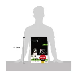 Сухий корм для собак Purina Pro Plan Dog Medium Puppy з високим вмістом курки 3 кг (7613035114869) - мініатюра 3