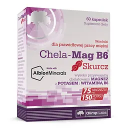 Вітаміни та мінерали Olimp Sport Nutrition Chela-Mag B6 Cramp, 60 капсул