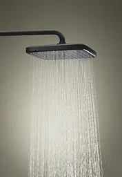 Душова система з термостатом для настінного монтажу Grohe Tempesta System 250 Cube 266892431, Чорний матовий - мініатюра 6