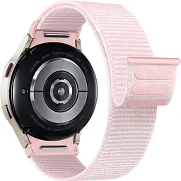 Ремінець ArmorStandart Nylon Band для Samsung Galaxy Watch 7/FE/6/6 Classic/5/5 Pro/4/4 Classic Light Pink (ARM86851) [151804]