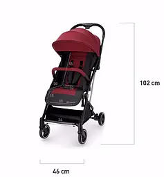 Прогулянкова коляска Kinderkraft Indy Denim - мініатюра 10
