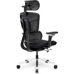 Кресло Mealux S4 Air Fabric Black (арт. HF-S4 F/B) - миниатюра 10
